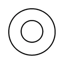 Rosette, Starr, FAL, ø 150 Mm