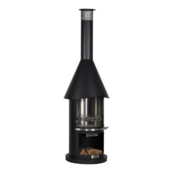 Firestar Terrassenkamin, Gartenkamin, Edelstahl, DN 550 "CLASSIC"