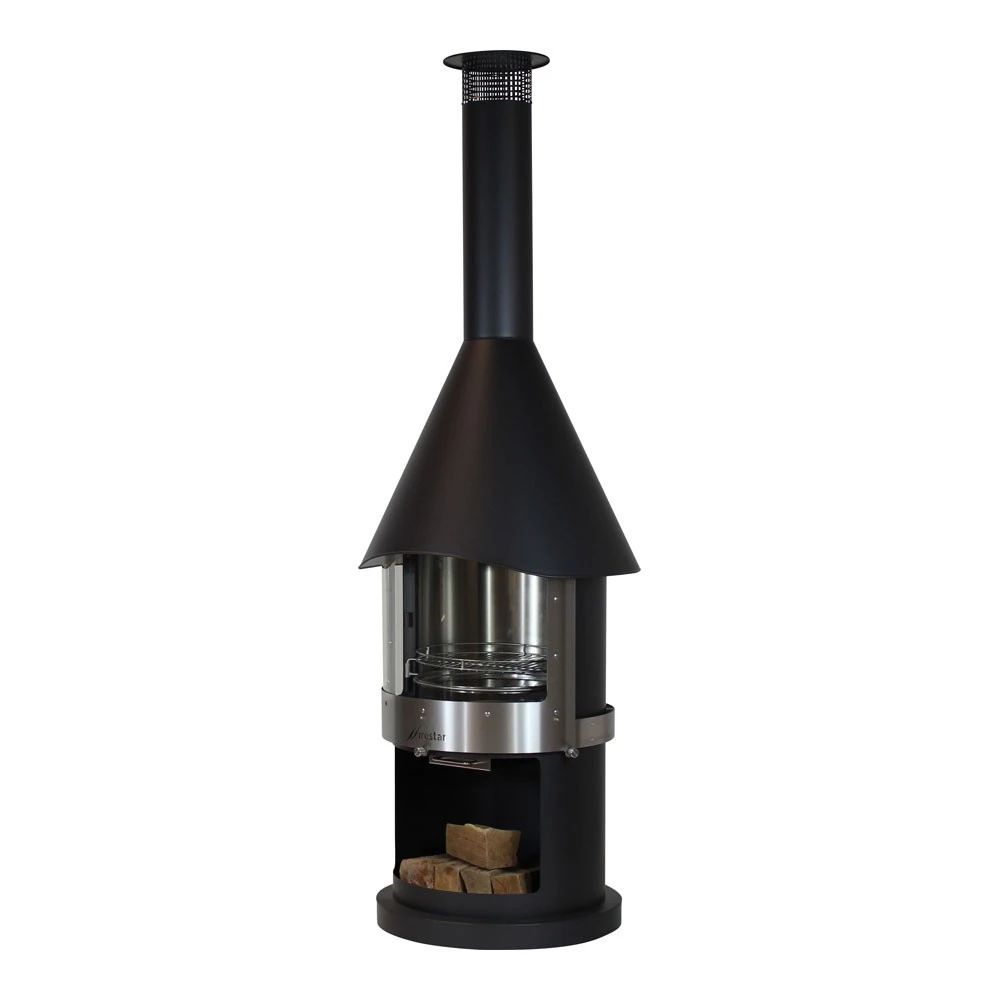 Firestar Terrassenkamin, Gartenkamin, Edelstahl, DN 700 Swing "GLAS" Classic 3 Firestar Terrassenkamin, Gartenkamin, Edelstahl, DN 700 Swing "GLAS" Classic