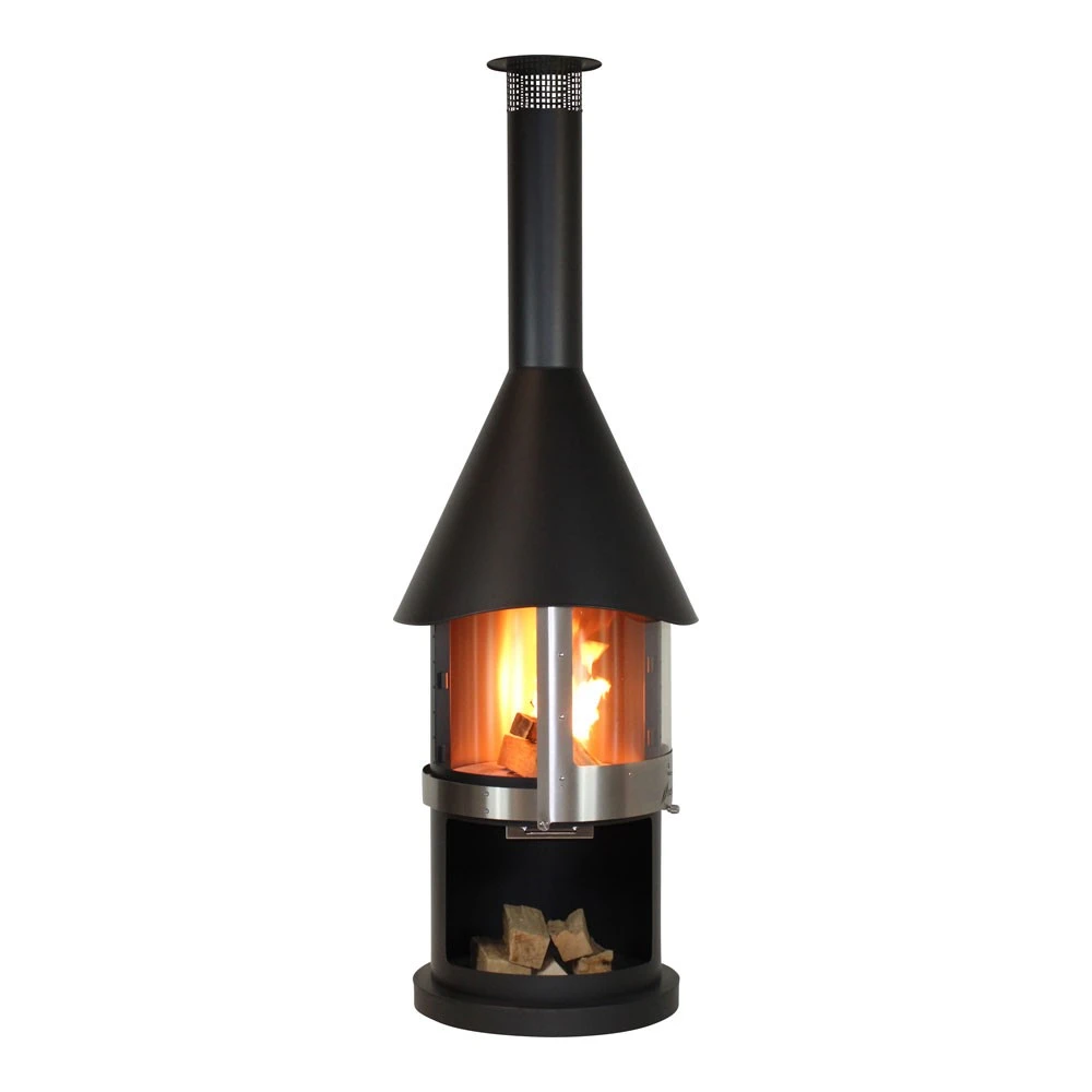 Firestar Terrassenkamin, Gartenkamin, Edelstahl, DN 700 Swing "GLAS" Classic 4 Firestar Terrassenkamin, Gartenkamin, Edelstahl, DN 700 Swing "GLAS" Classic - Image 2
