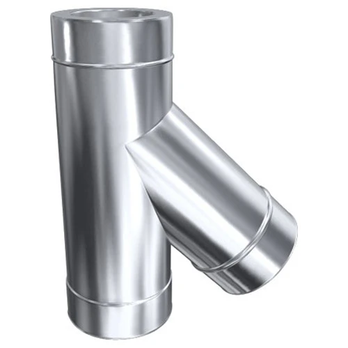 Feuerungsanschluss 45° Mit Reduzierung Auf 130 Mm (190 Mm) Doppelwandig 3 Feuerungsanschluss 45° Mit Reduzierung Auf 130 Mm (190 Mm) Doppelwandig