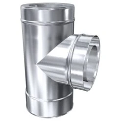 Feuerungsanschluss 90° Mit Reduzierung Auf 150 Mm Doppelwandig, Edelstahl, ø 180 Mm -Hergom Geschaft afts90de 1280x1280 13