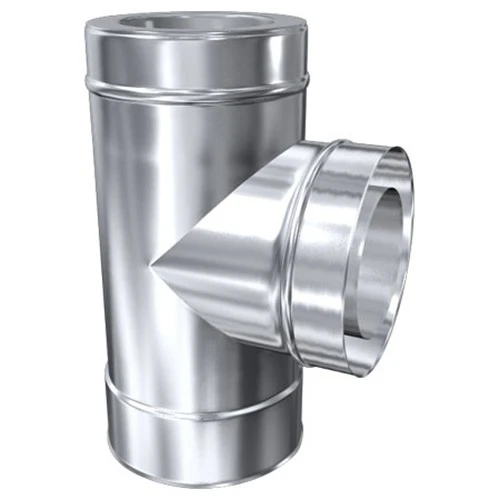 Feuerungsanschluss 90° Mit Reduzierung Auf 150 Mm (210 Mm) Doppelwandig 3 Feuerungsanschluss 90° Mit Reduzierung Auf 150 Mm (210 Mm) Doppelwandig