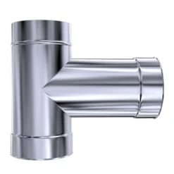 Feuerungsanschluss 90°, Abgang 300 Mm Lang, Auf MKD ø 160 Mm (220 Mm)