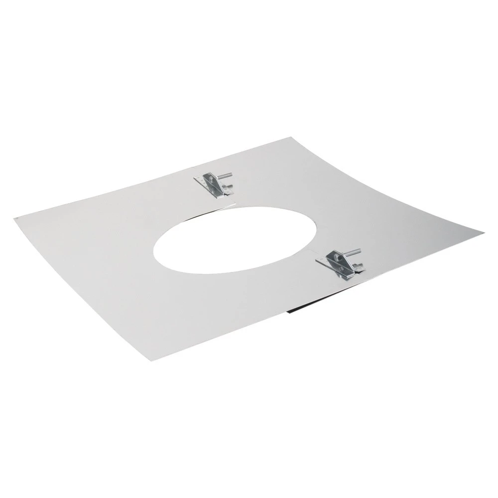 Deckenblende 2-teilig, 500 X 500 Mm, 20° - 35°, Edelstahl, ø 160 Mm (220 Mm) 4 Deckenblende 2-teilig, 500 X 500 Mm, 20° - 35°, Edelstahl, ø 160 Mm (220 Mm) - Image 2