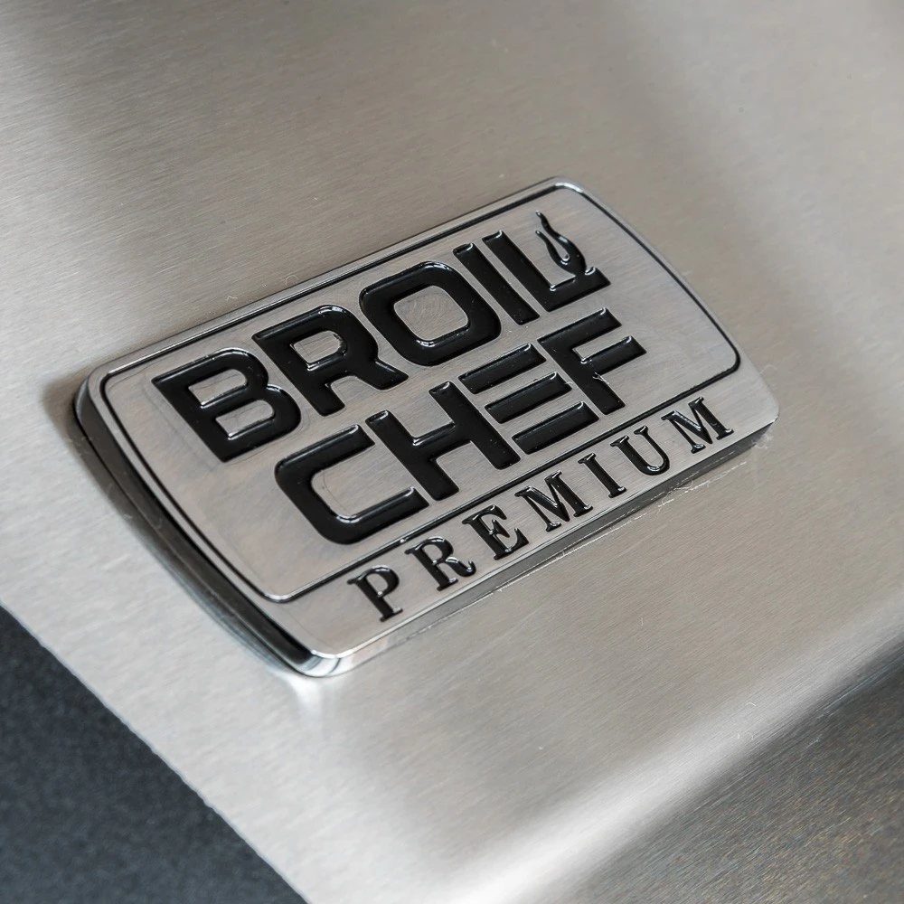 BroilChef Paramount 3 Brenner Edelstahl Gasgrill 4 BroilChef Paramount 3 Brenner Edelstahl Gasgrill – Bild 2