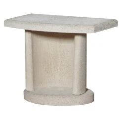 Beistelltisch Georgia Terra-weiß