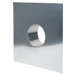 Schornstein, Wandblende 650 X 650 Mm, Edelstahl, ø 200 Mm (260 Mm) -Hergom Geschaft dft630 1280x1280