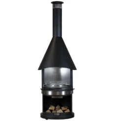 Firestar Terrassenkamin, Gartenkamin, Edelstahl, DN 800 Swing Classic -Hergom Geschaft firestar dn800 swing calssic 03 1000 1280x1280