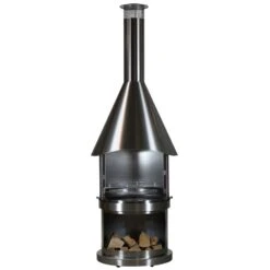 Firestar Terrassenkamin, Gartenkamin, Edelstahl, DN 800 Swing Exclusiv -Hergom Geschaft firestar dn800 swing exclusiv 03 1000 1280x1280