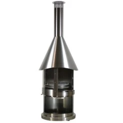 Firestar Terrassenkamin, Gartenkamin, Edelstahl, DN 800 Swing "GLAS" Exclusiv -Hergom Geschaft firestar dn800 swing glas exclusiv 05 1000 1280x1280