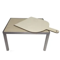 Firestar Pizzastein Mit Gestell Und Schaufel