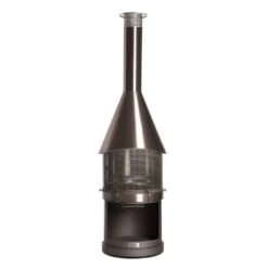 Firestar Terrassenkamin, Gartenkamin, Edelstahl, "DN 700 SWING" DESIGN -Hergom Geschaft firestar swing g86100h 1280x1280