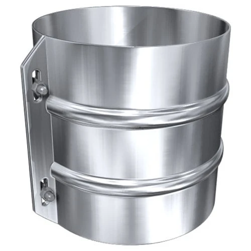 Verstärktes Klemmband, Statisch, Edelstahl, ø 150 Mm (210 Mm) 3 Verstärktes Klemmband, Statisch, Edelstahl, ø 150 Mm (210 Mm)