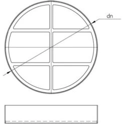 Schornstein, Kugelfang, Edelstahl, ø 225 Mm -Hergom Geschaft kf 450 1280x1280 7