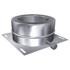 Fußteil Mit Kondensatablauf Für Fundament / Wandkonsole, ø 250 Mm (310 Mm)