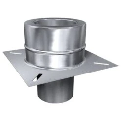 Schornstein, Fußteil Offen, Edelstahl, ø 160 Mm (220 Mm) -Hergom Geschaft kftpde 1280x1280 5