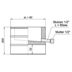Fußteil Mit Kondensatablauf Für Den Standfuß, Edelstahl, ø 150 Mm (210 Mm) 7 Fußteil Mit Kondensatablauf Für Den Standfuß, Edelstahl, ø 150 Mm (210 Mm) -Hergom Geschaft kftsde 450 1280x1280 3