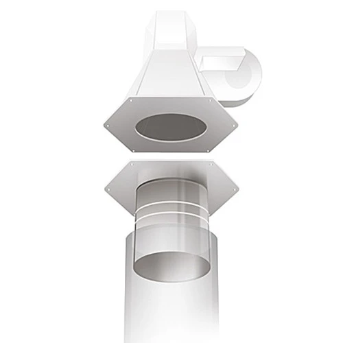 Rauchsauger-Adapter RSG-225-300, Nennweite 300 Mm 3 Rauchsauger-Adapter RSG-225-300, Nennweite 300 Mm