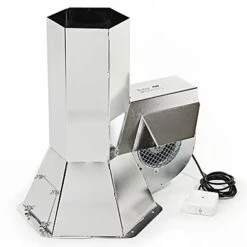 Rauchsauger "INJEKT" RS-225-ESP, ø 200 - 250 Mm, Elektropoliert / Glänzend