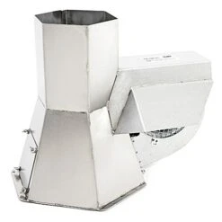 Rauchsauger "INJEKT" Typ RS-225-ES, ø 200 - 250 Mm, Oberfläche Natur