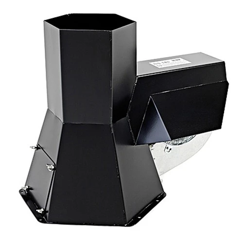 Rauchsauger "INJEKT" RS-180, ø 100 - 200 Mm, Schwarz Pulverbeschichtet 3 Rauchsauger "INJEKT" RS-180, ø 100 - 200 Mm, Schwarz Pulverbeschichtet