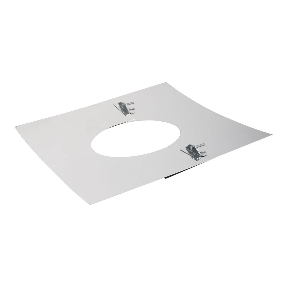 Deckenblende 2-teilig, 500 X 500 Mm, 5° - 20°, Edelstahl, ø 160 Mm (220 Mm) 4 Deckenblende 2-teilig, 500 X 500 Mm, 5° - 20°, Edelstahl, ø 160 Mm (220 Mm) - Image 2