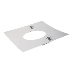 Deckenblende 2-teilig, 500 X 500 Mm, 5° - 20°, Edelstahl, ø 160 Mm (220 Mm)