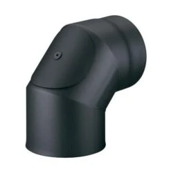 Ofenrohr-Bogen 90° Mit Tür, Doppelwandig, Gedämmt, System Primus, 150 Mm