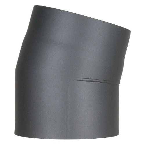 Ofenrohr-Bogen 15°, Doppelwandig Mit Dämmung, System Primus, 120 Mm 5 Ofenrohr-Bogen 15°, Doppelwandig Mit Dämmung, System Primus, 120 Mm – Bild 3