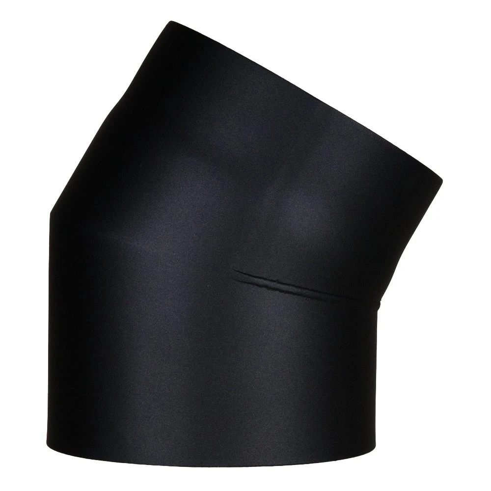 Ofenrohr-Bogen 30°, Doppelwandig, Gedämmt, System Primus, 150 Mm 3 Ofenrohr-Bogen 30°, Doppelwandig, Gedämmt, System Primus, 150 Mm