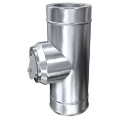 Schornstein, Rohr Mit Rundem Zugbegrenzer, Edelstahl, ø 225 Mm (285 Mm) -Hergom Geschaft pzode 1280x1280 7