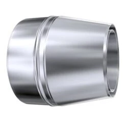 Schornstein, Konus Mit Doppelwandfutter, Edelstahl, ø 250 Mm (310 Mm)