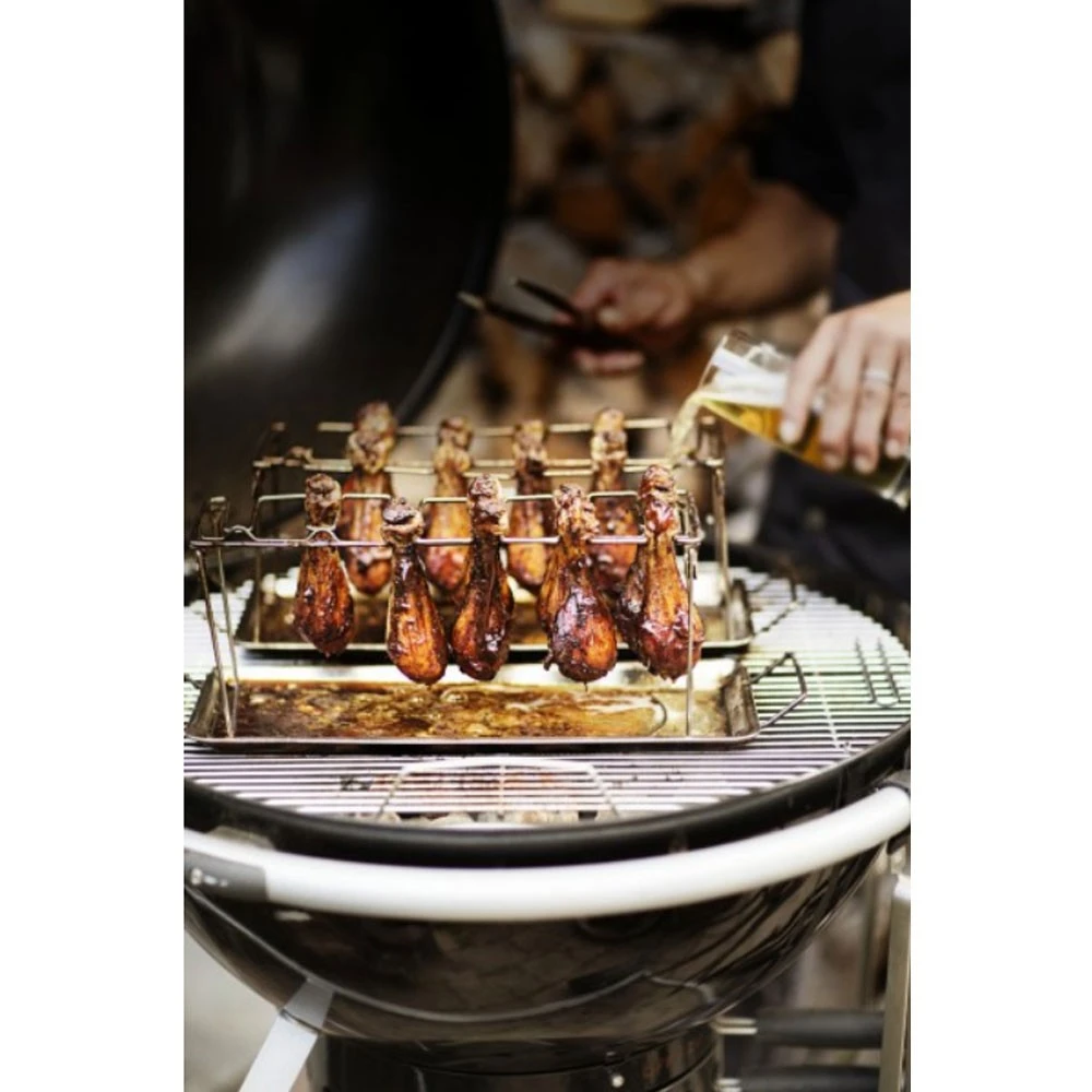 Rösle RÖSLE Hähnchenrack Für Perfekt Gegrillte Chickenwings 4 Rösle RÖSLE Hähnchenrack Für Perfekt Gegrillte Chickenwings - Image 2