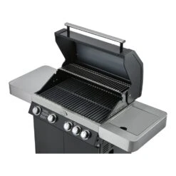 Rösle RÖSLE Gasgrill, BBQ-Station VIDERO G4 Edelstahl -Hergom Geschaft roesle videro g4 offen 1280x1280