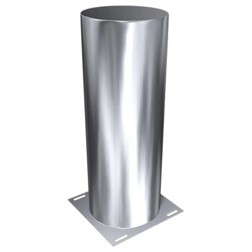 Schornstein, Standfuß L=995 Mm, Edelstahl, ø 225 Mm (285 Mm) 4 Schornstein, Standfuß L=995 Mm, Edelstahl, ø 225 Mm (285 Mm) - Image 2