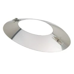 Schornstein, Wandblende Oval 2-teilig 45°, Edelstahl, ø 160 Mm (220 Mm) 5 Schornstein, Wandblende Oval 2-teilig 45°, Edelstahl, ø 160 Mm (220 Mm) -Hergom Geschaft wbt2c45 1280x1280 5