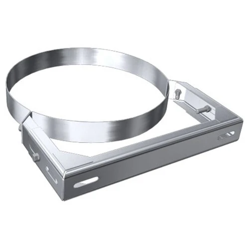 Einstellbarer Wandhalter, 430 - 580 Mm, Edelstahl, ø 113 Mm (173 Mm) 3 Einstellbarer Wandhalter, 430 - 580 Mm, Edelstahl, ø 113 Mm (173 Mm)